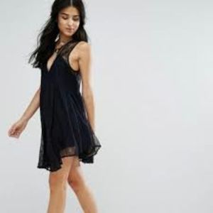 Free People Don't You Dare Swing Dress